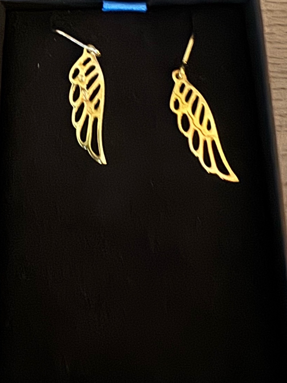 Gold Wing Dangle Earrings - Women Jewelry